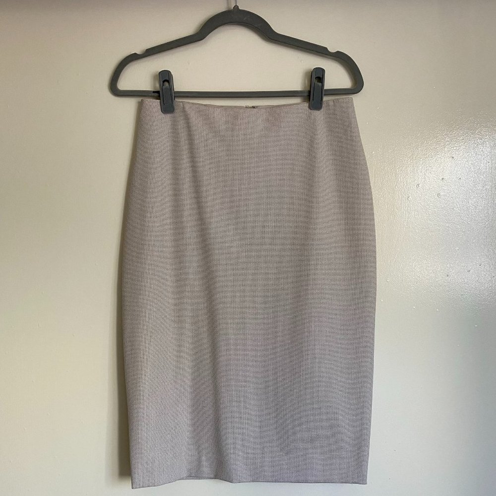 Express Beige Pencil Skirt NWT